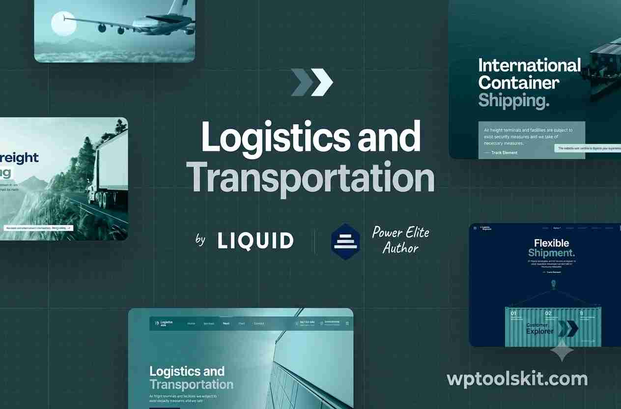 Logistics and Transportation WordPress Theme