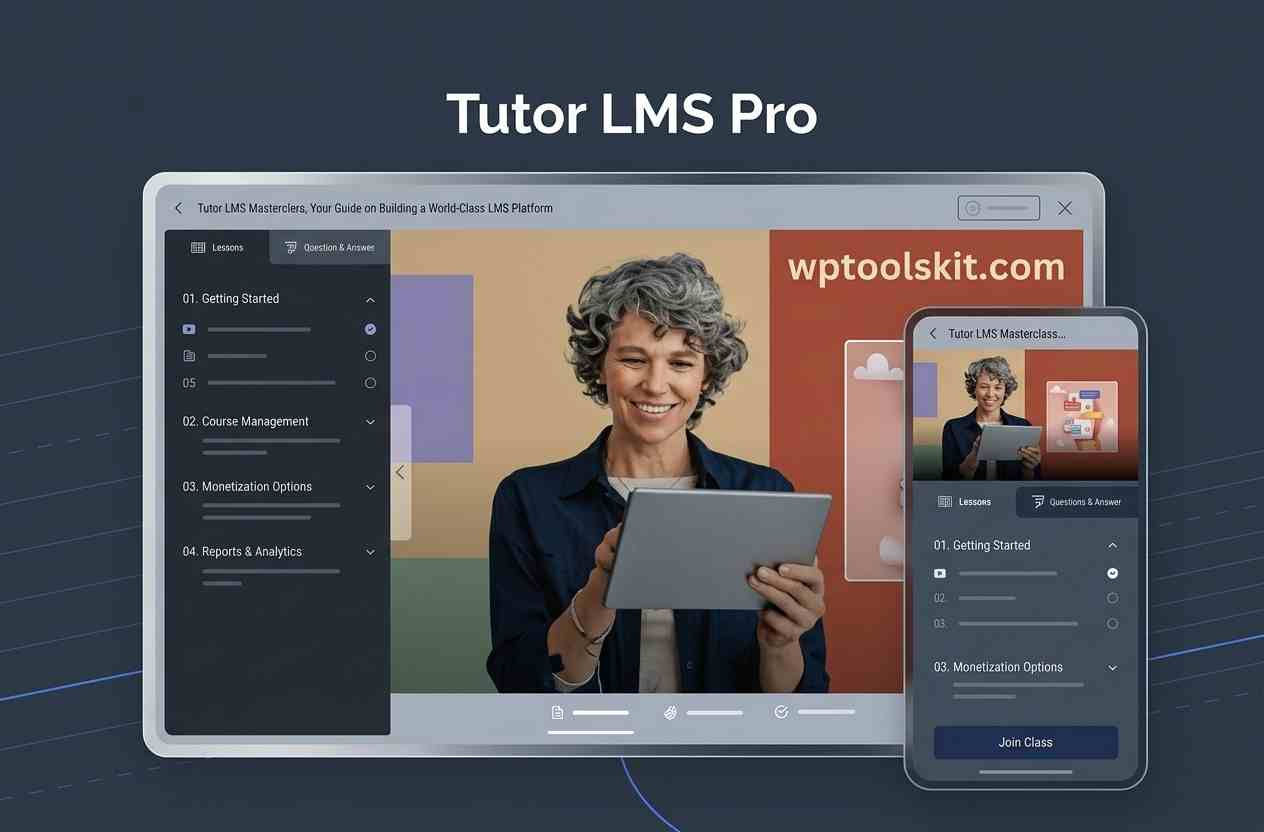 Tutor LMS Pro Plugin