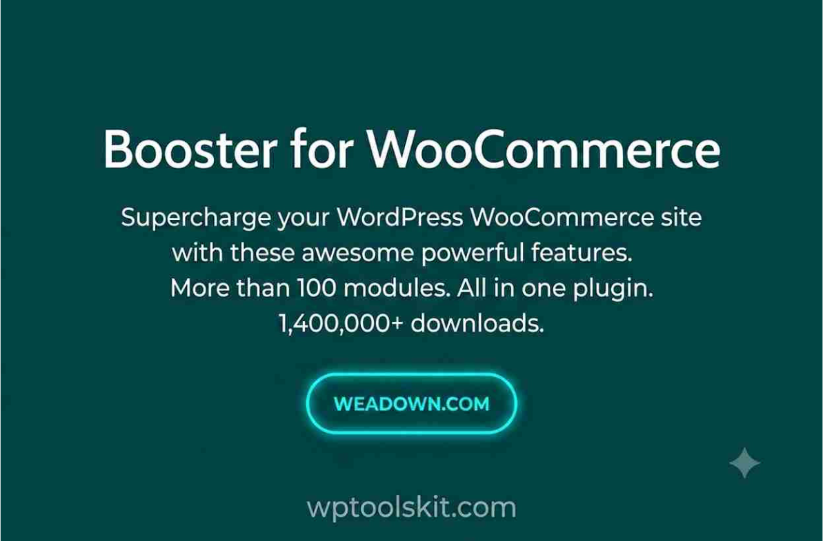 WooCommerce Booster Plugin