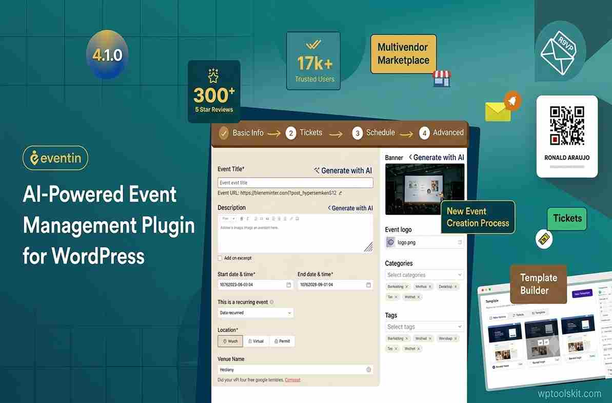 Event Management Plugin